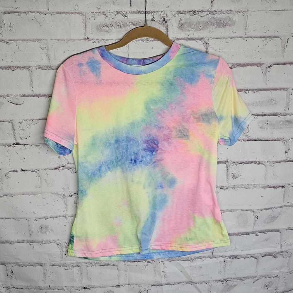 Shein Neon Tie Dye Tshirt
